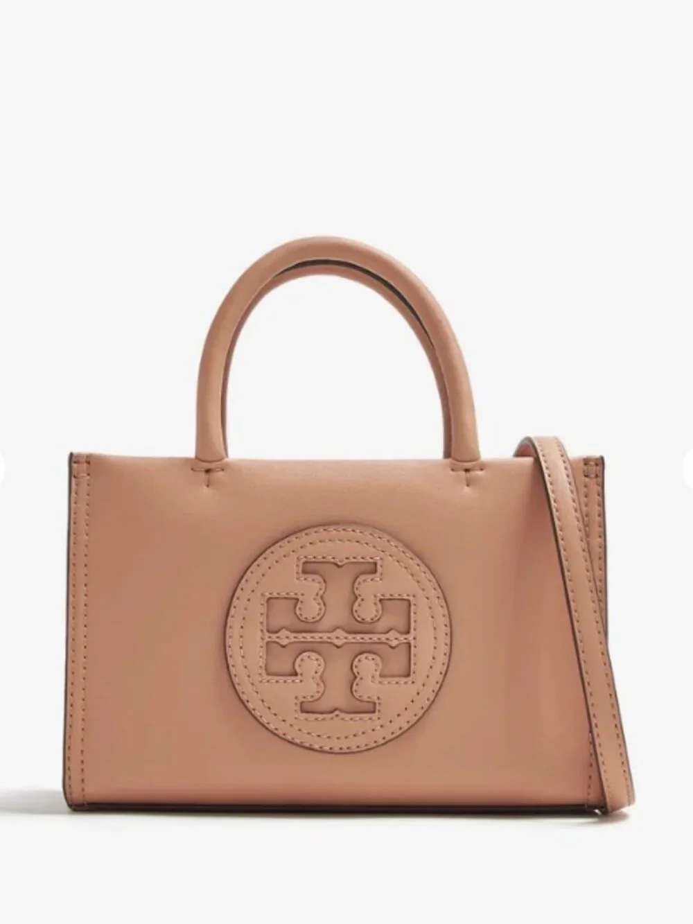 Tory Burch Mini Ella Eco Tote Wickerwork